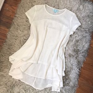 She and Sky Cream Colored Tunic